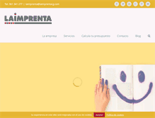 Tablet Screenshot of laimprentacg.com